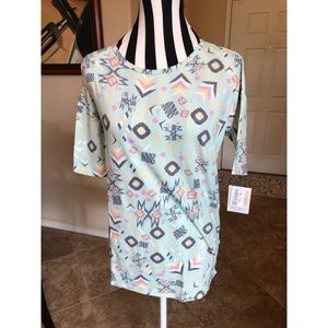 New With Tags LulaRoe Irma High-Low Tunic Size XXS